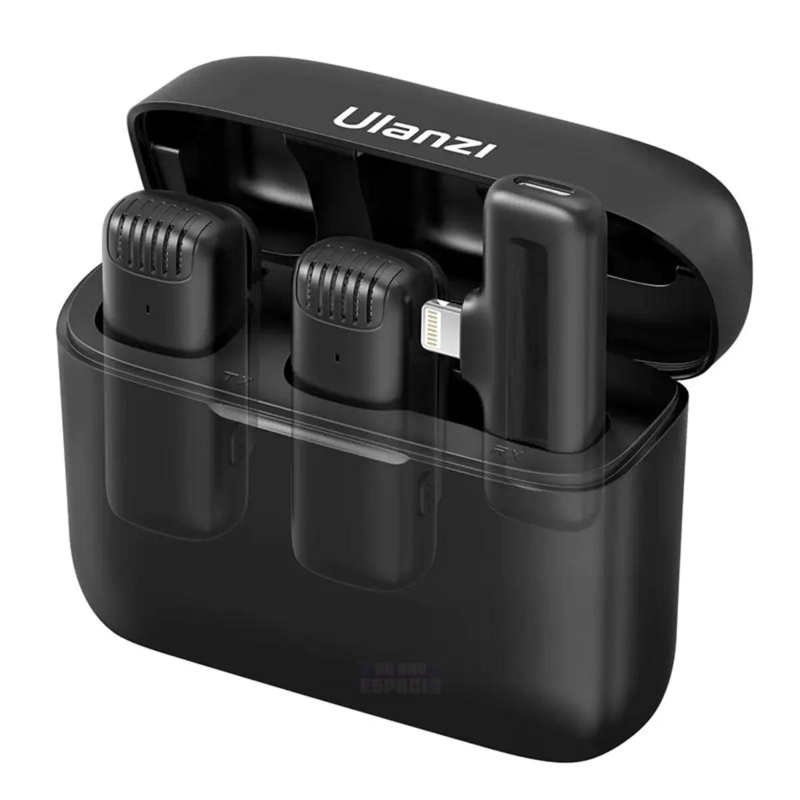 MICROFONO INALAMBRICO DOBLE CON CONEXION LIGHTNING - 1