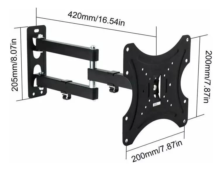 SOPORTE DE TV CON BRAZO PARA PANTALLAS 17 A 42 PULGADAS - 4