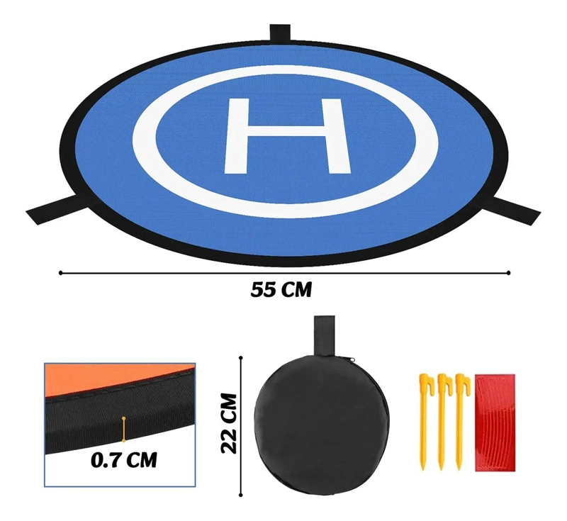 LANDING PAD PARA DRONES 55CM PISTA DE ATERRIZAJE - 4
