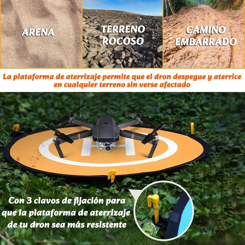 LANDING PAD PARA DRONES 55CM PISTA DE ATERRIZAJE - 5