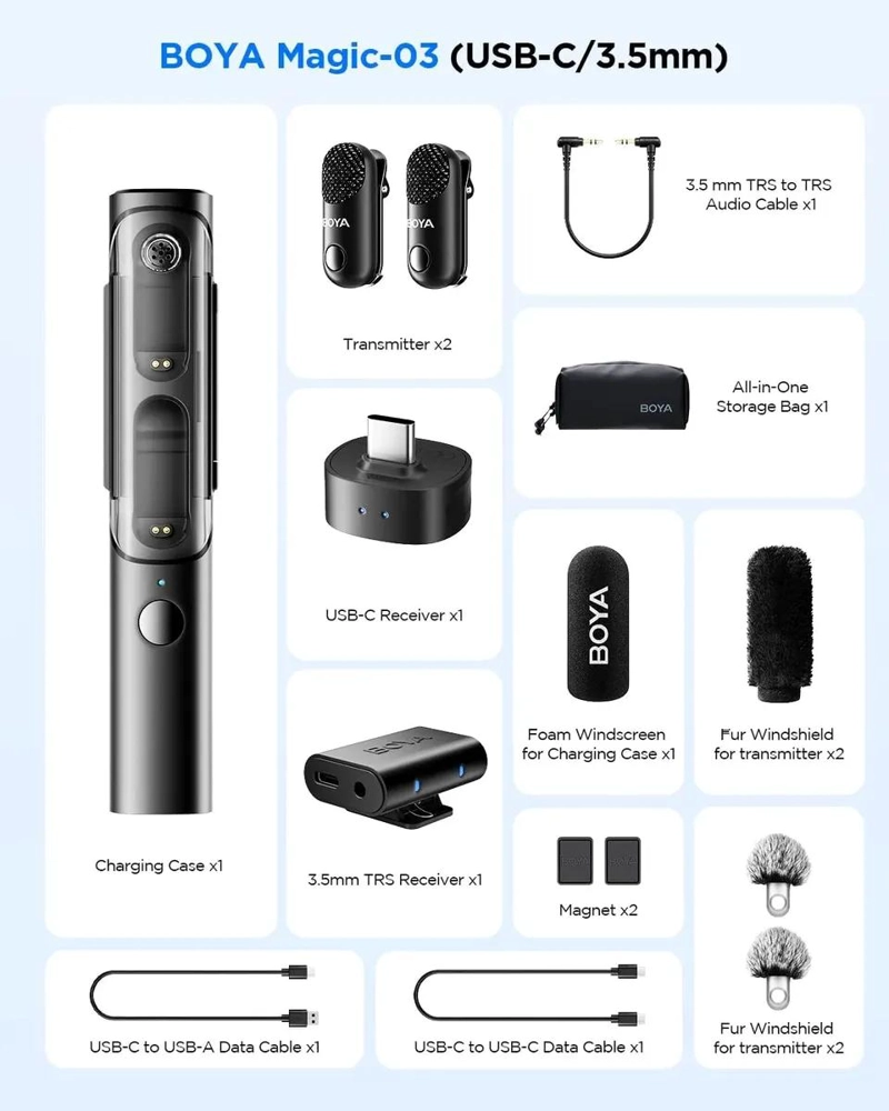 MICROFONO INALAMBRICO DE SOLAPA PARA CAMARA MOVIL - 2