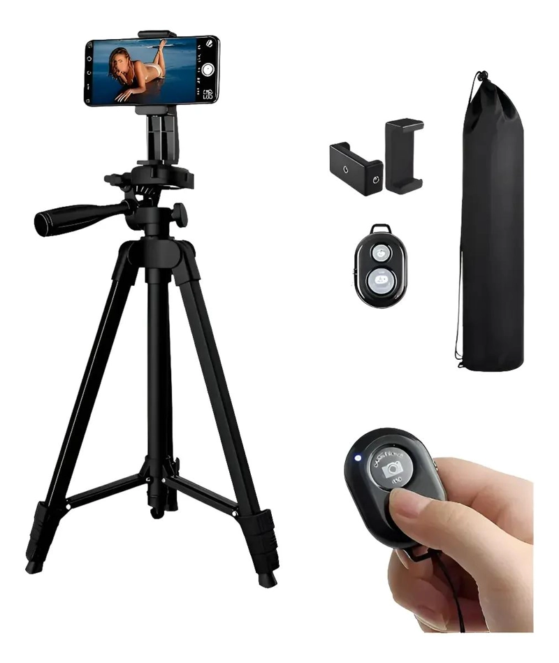 TRIPODE PARA CELULAR Y CAMARA 170 CM CON CONTROL - 1