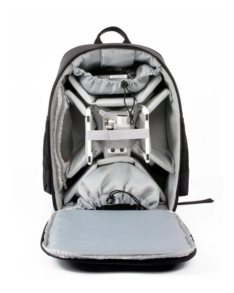 MOCHILA PARA DRONE PHANTOM CON COMPARTIMENTOS PROTECTORES - 2