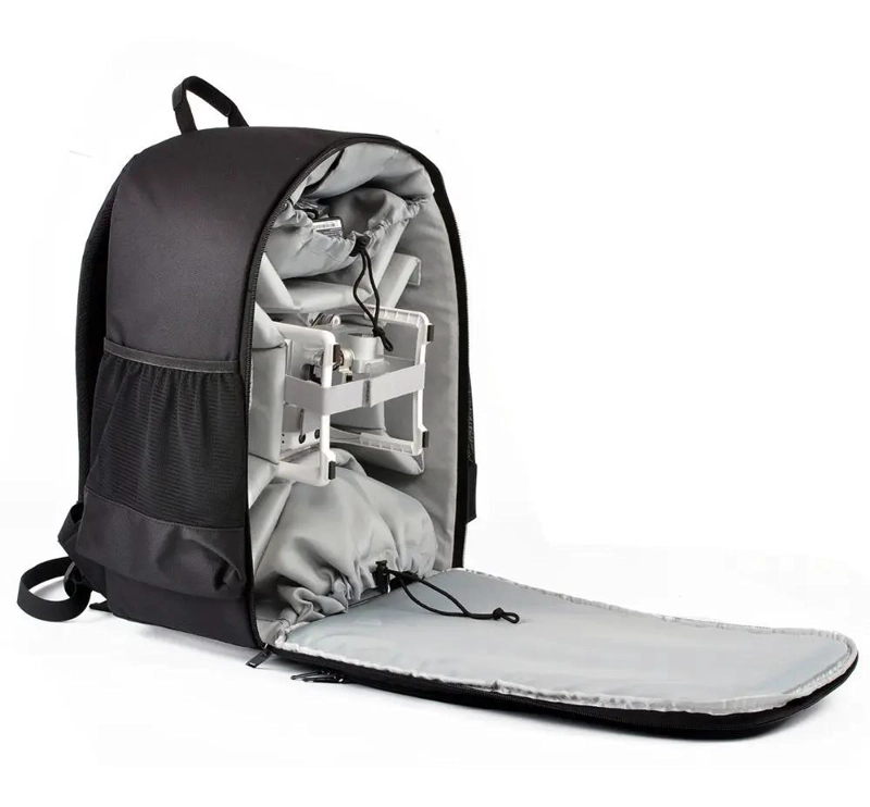 MOCHILA PARA DRONE PHANTOM CON COMPARTIMENTOS PROTECTORES - 3