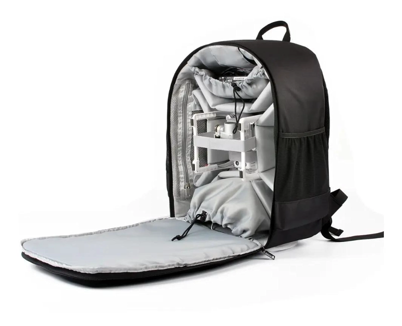 MOCHILA PARA DRONE PHANTOM CON COMPARTIMENTOS PROTECTORES - 4