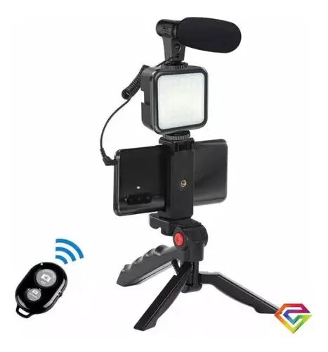 KIT ESTABILIZADOR Y TRIPODE PARA CAMARA Y CELULAR - 3