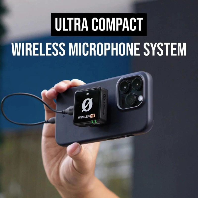 SISTEMA DE MICROFONO INALAMBRICO DUAL RØDE WIRELESS ME - 5