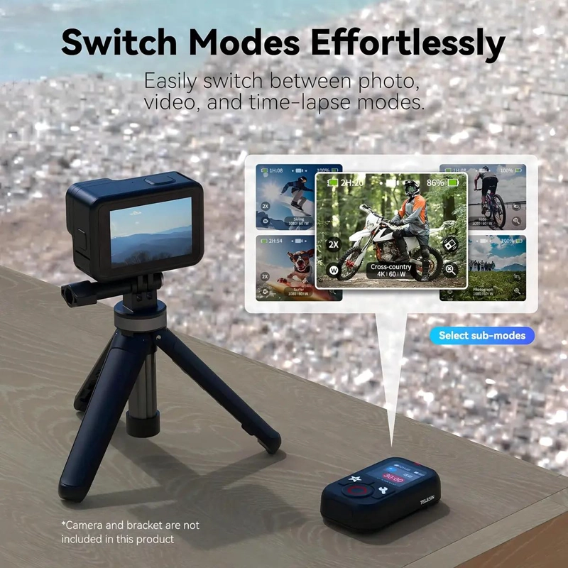 MANDO A DISTANCIA PARA CAMARAS GOPRO HERO 8 A 13 - 4