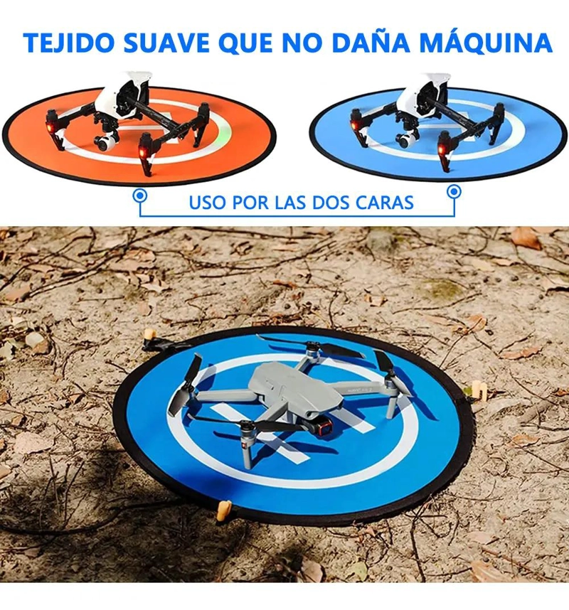 ALMOHADILLA PLEGABLE PARA ATERRIZAJE DE DRONES 55 CM - 2