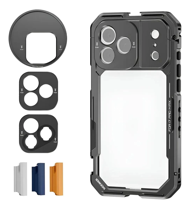 JAULA RIG VLOG VIDEO PARA IPHONE 17 PRO MAX - 1