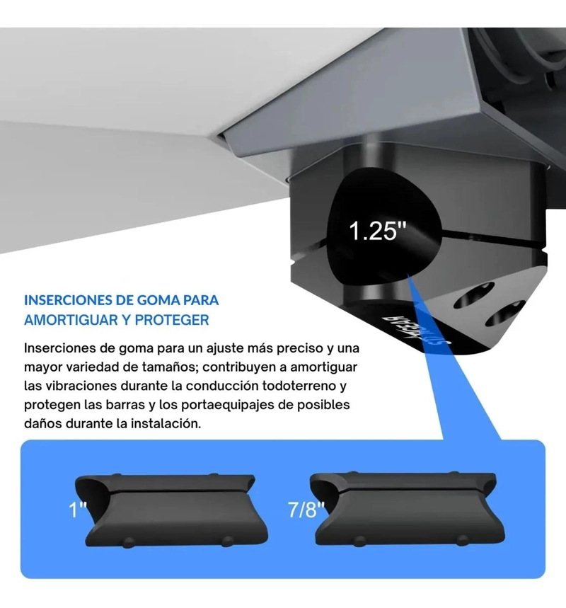 SOPORTE ANTIRROBO PARA TUBOS DE ANTENA MINI - 5