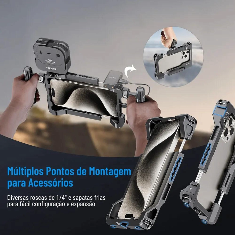 ADAPTADOR UNIVERSAL PARA SMARTPHONE 67 MM - 5