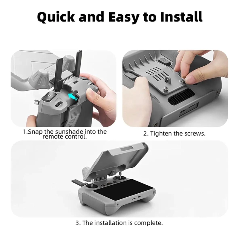 PARASOL PROTECTOR PARA PANTALLA DE CONTROL DJI RC 2 - 3