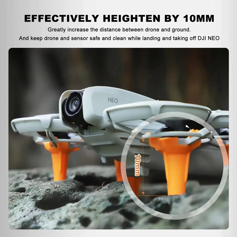 TREN DE ATERRIZAJE LIGERO Y ESTABLE PARA DRON NEO - 4