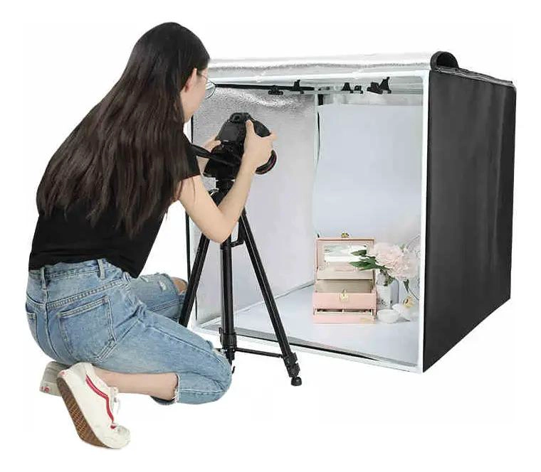ESTUDIO FOTOGRAFICO PORTATIL CAJA 60X60 CM - 2