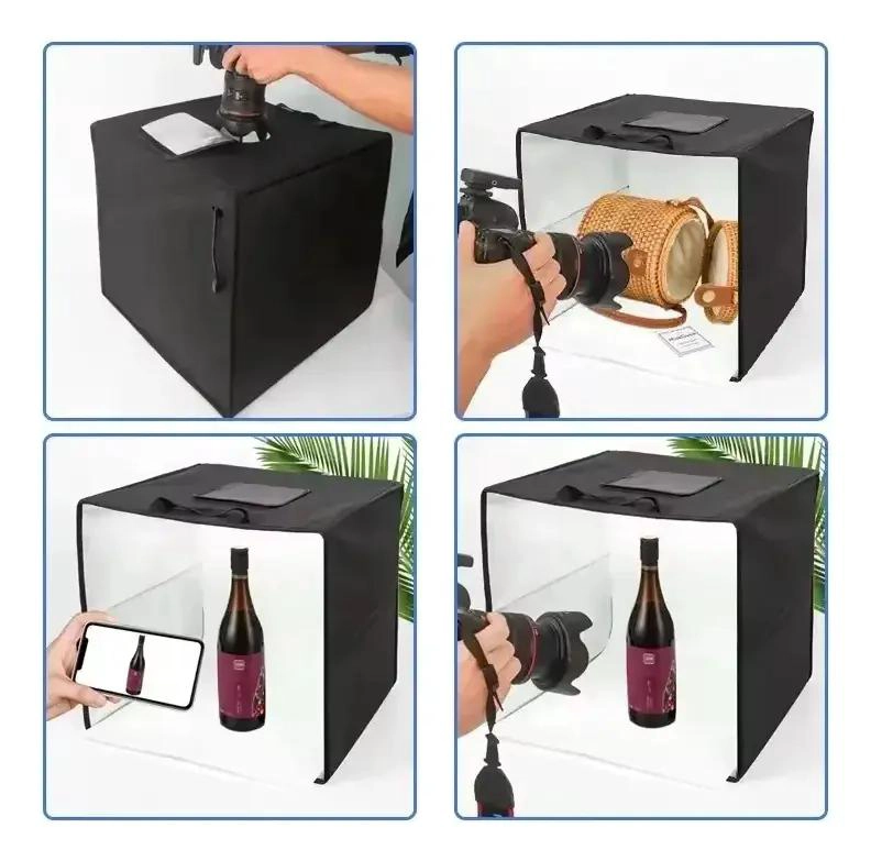 ESTUDIO FOTOGRAFICO PORTATIL CAJA 60X60 CM - 5