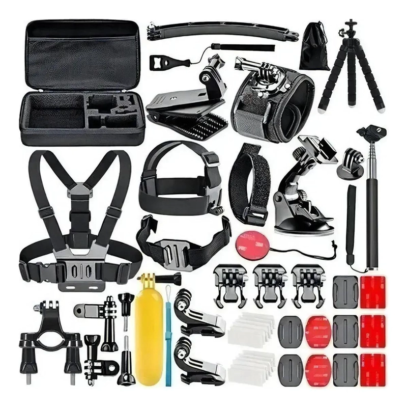 KIT DE 51 ACCESORIOS PARA CAMARAS DEPORTIVAS - 2