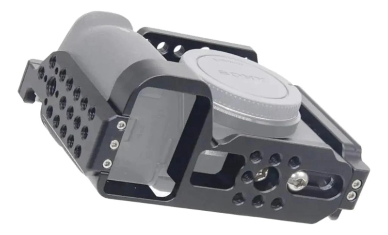 JAULA PARA CAMARA A6600 CON SOPORTE Y MONTAJE - 4