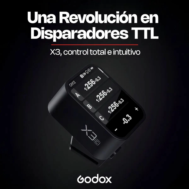 DISPARADOR INALAMBRICO TTL MANUAL CON HSS PARA SONY - 3