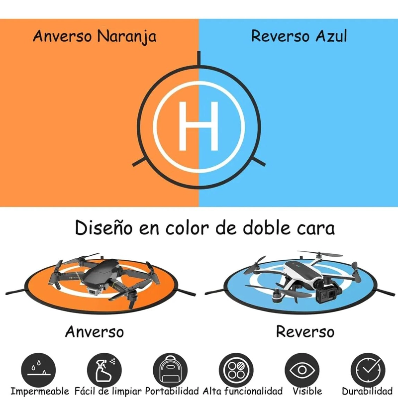 PISTA DE ATERRIZAJE PARA DRONE 55 CM - 3