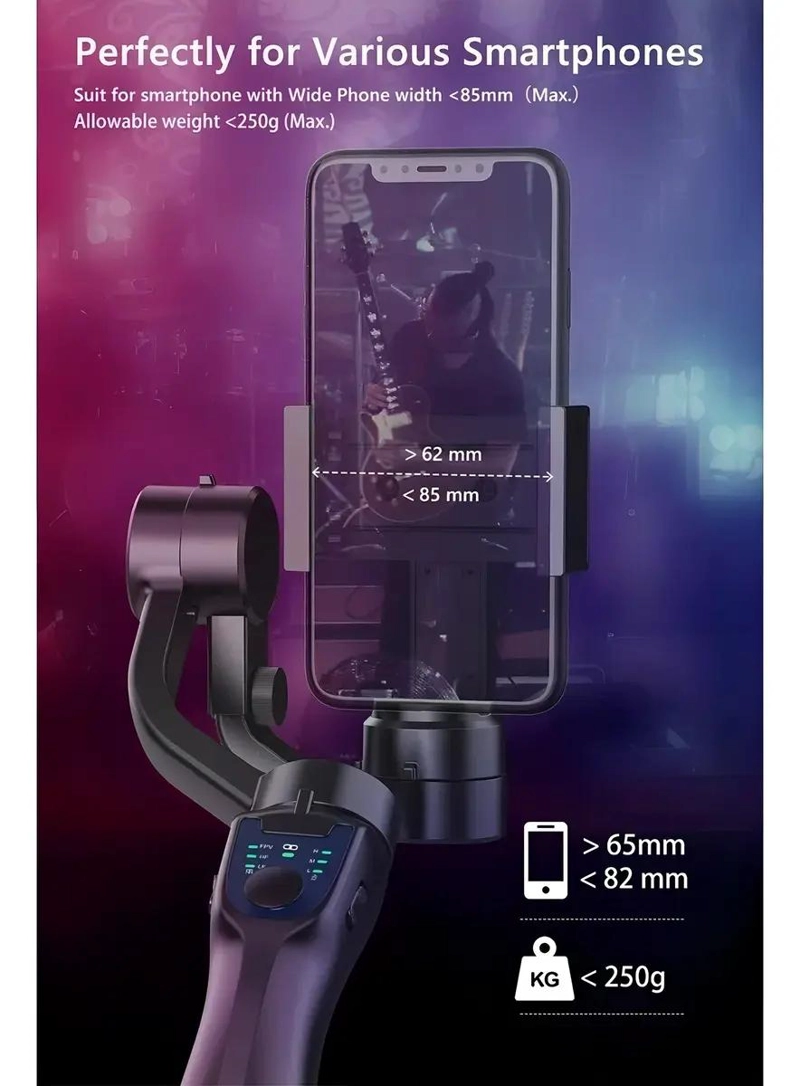 ESTABILIZADOR GIMBAL PARA CELULAR Y CAMARA - 4