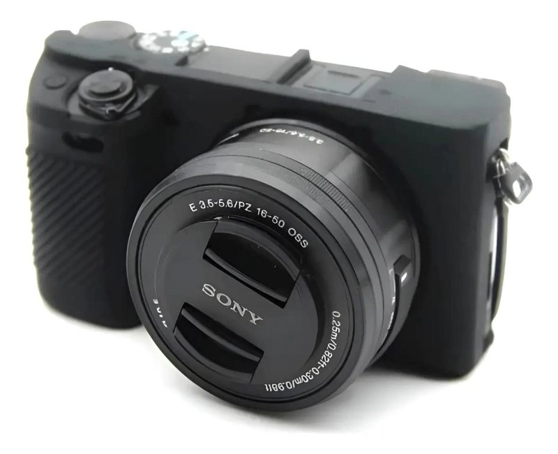 FUNDA DE SILICONA PROTECTORA PARA CAMARA A6500 - 1