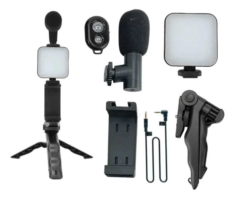 KIT ESTABILIZADOR PARA VIDEO CON REFLEX Y CELULAR - 1