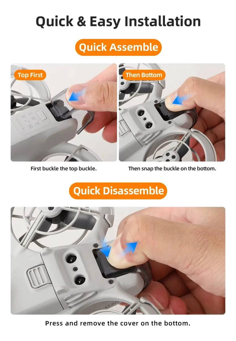 CUBIERTA PROTECTORA PARA CAMARA Y GIMBAL DJI NEO - 4