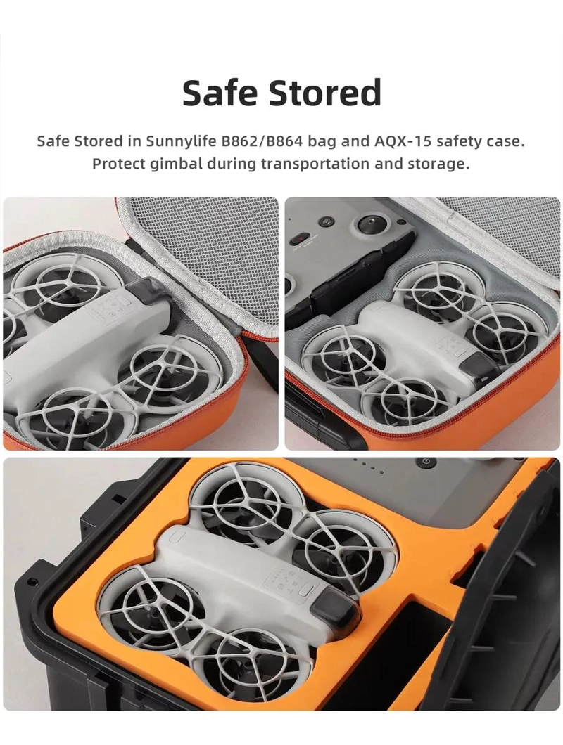 CUBIERTA PROTECTORA PARA CAMARA Y GIMBAL DJI NEO - 5