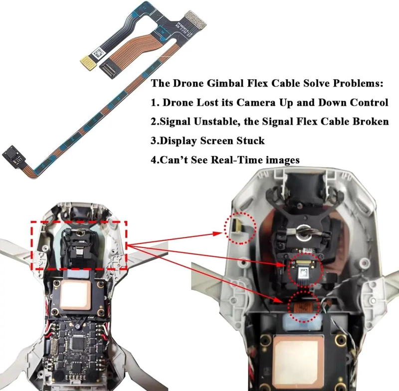 CABLE FLEXIBLE DE REPUESTO PARA GIMBAL DJI MINI 1/2 SE - 4