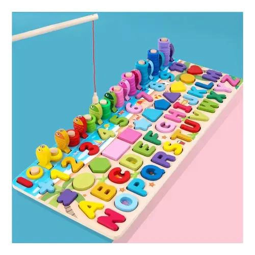 JUEGO DE TABLERO EDUCATIVO MONTESSORI PARA NIÑOS - 3