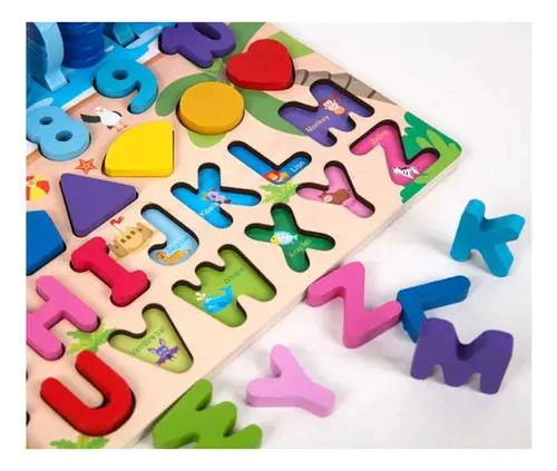 JUEGO DE TABLERO EDUCATIVO MONTESSORI PARA NIÑOS - 4