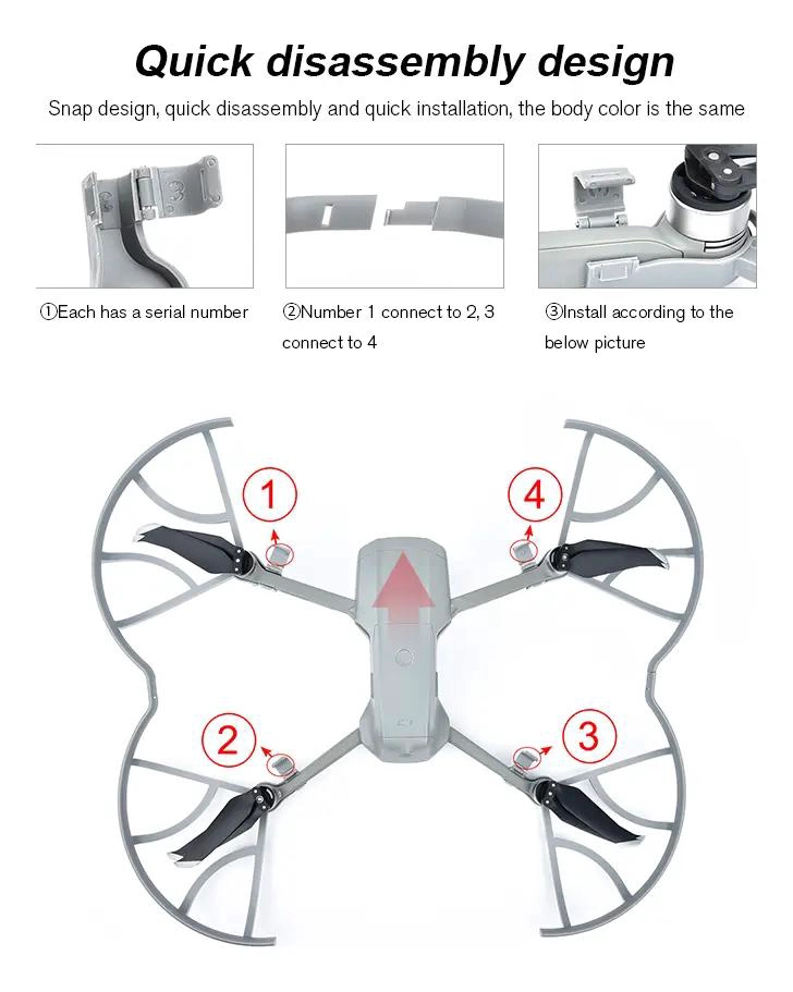 PROTECTOR DE HE LICES PARA DRONE MAVIC AIR 2 Y AIR 2S - 3