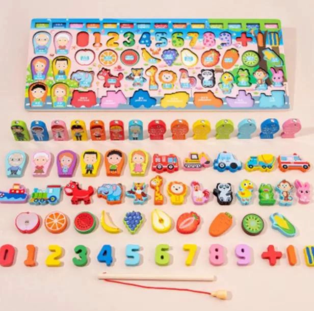 JUGUETES EDUCATIVOS DE MADERA PARA NIÑOS - 5