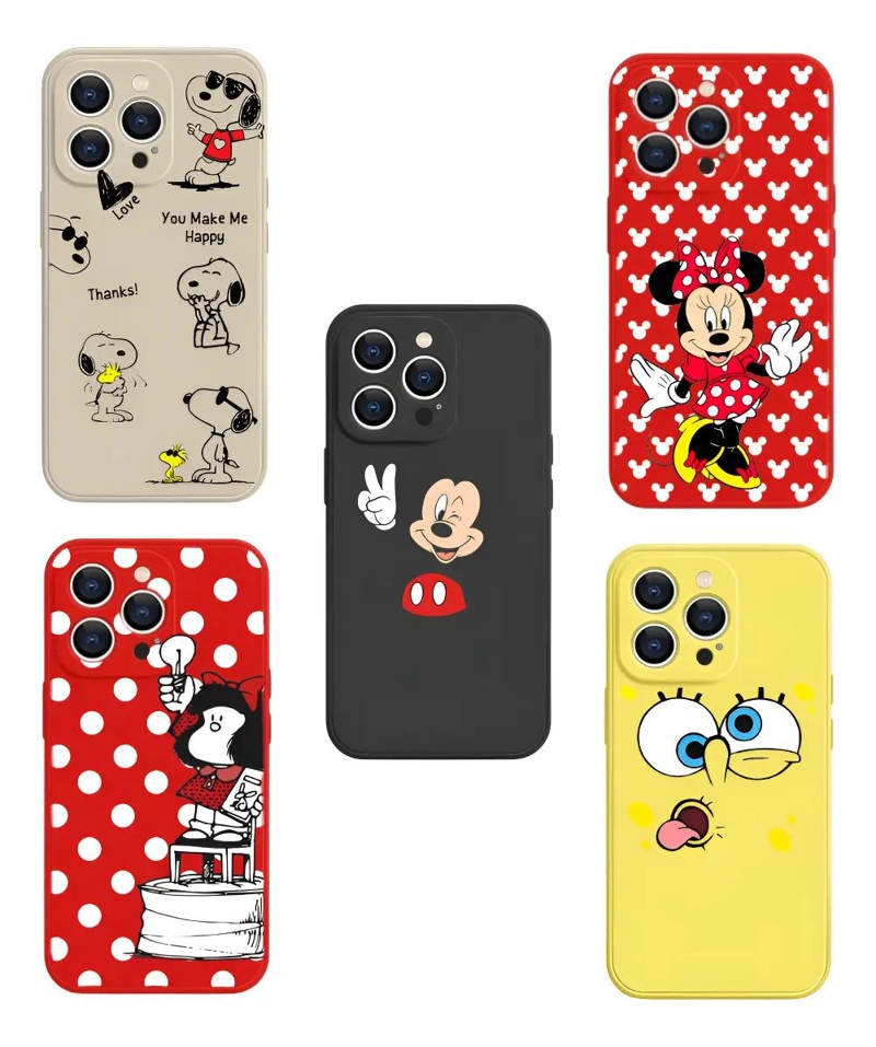 GENÉRICO CARCASA PREMIUM CON DISEÑOS PARA IPHONE