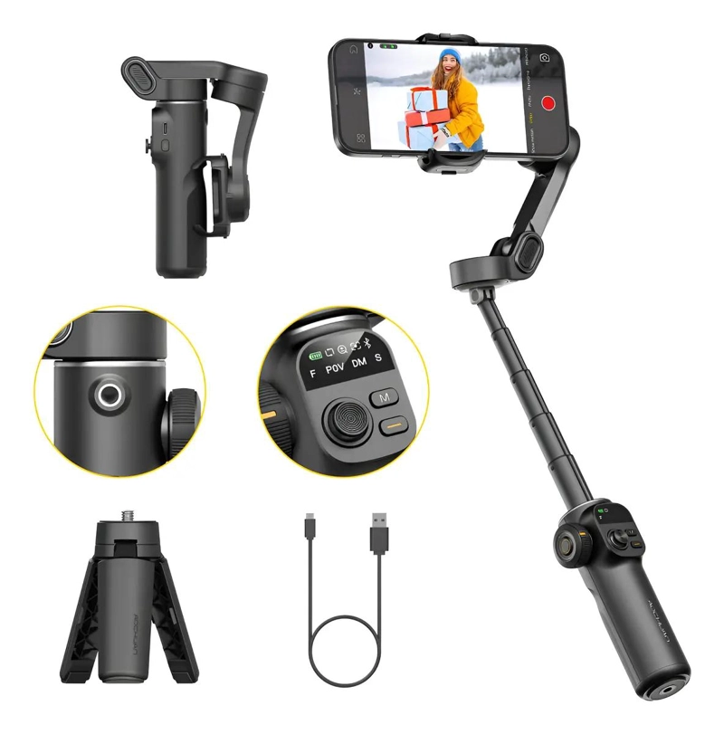 GIMBAL ESTABILIZADOR DE IMAGEN SMART X2 PARA CAMARA - 2