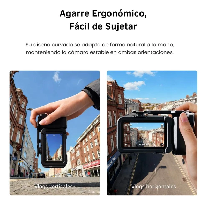 KIT EMPUÑADURA Y JAULA ALUMINIO PARA OSMO ACTION 6 - 3