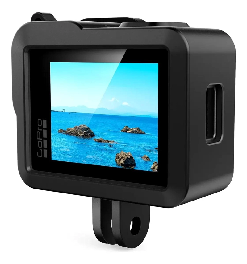 PACK CARCASA, TAPA Y LAMINAS DE VIDRIO PARA GOPRO HERO 4K - 5