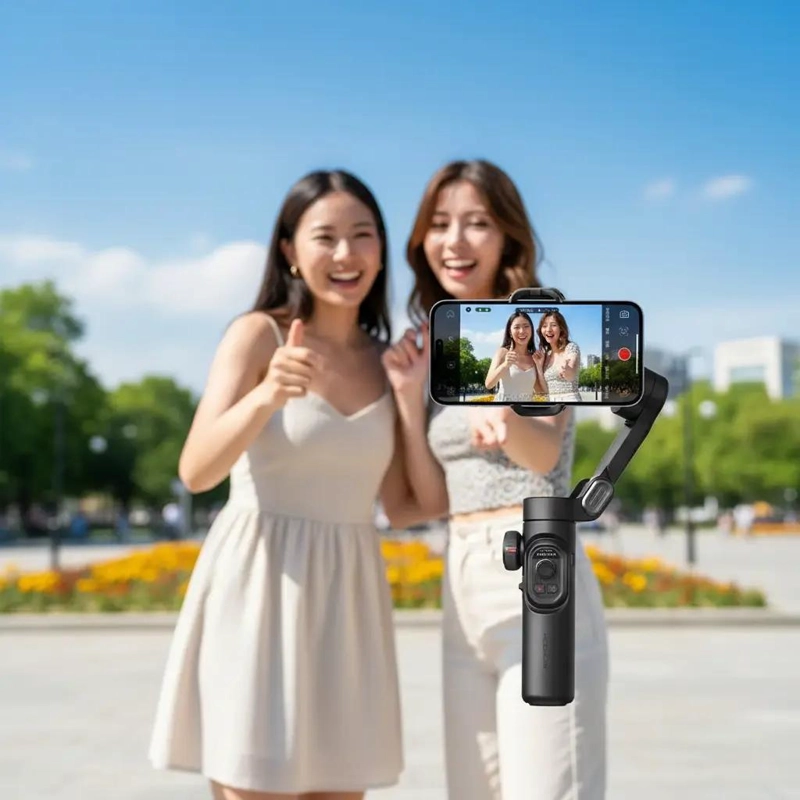 ESTABILIZADOR GIMBAL SMART XE NEGRO PARA CAMARA - 5