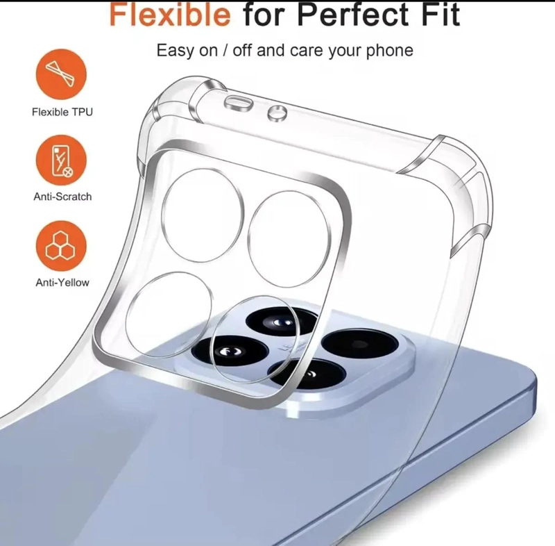 FUNDA ANTI SHOCK PARA XIAOMI 15T CON LAMINA DE VIDRIO - 5