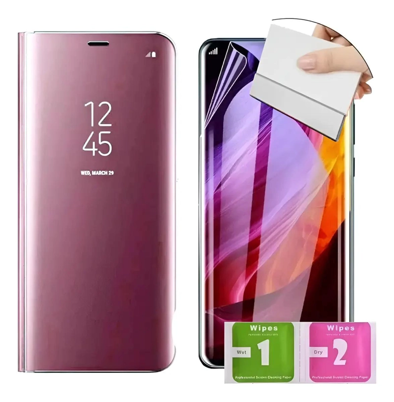 GENÉRICO KIT FLIPCOVER AGENDA Y LAMINA HIDROGEL PARA SAMSUNG S23