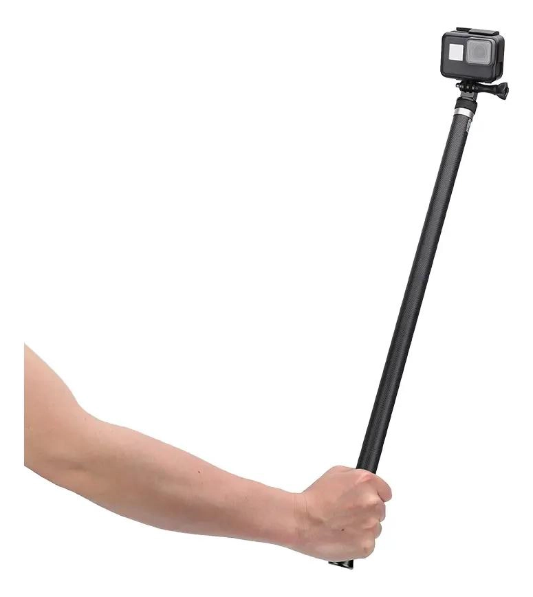 BASTON SELFIE 2.7M FIBRA DE CARBONO PARA CAMARAS DEPORT - 2