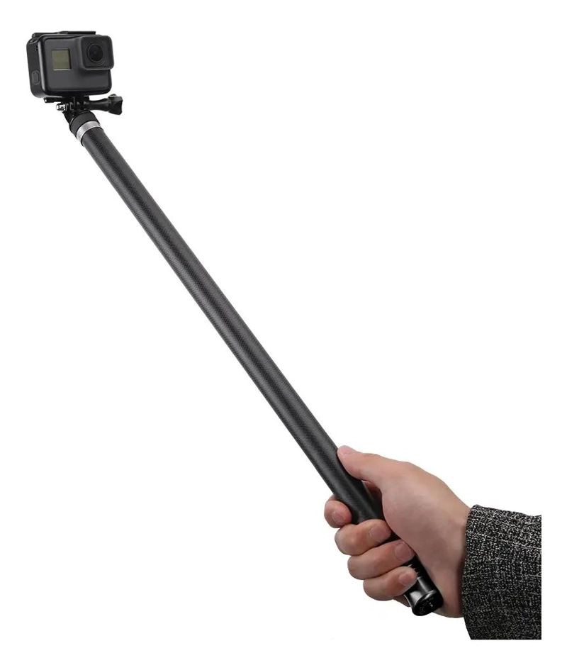 BASTON SELFIE 2.7M FIBRA DE CARBONO PARA CAMARAS DEPORT - 4
