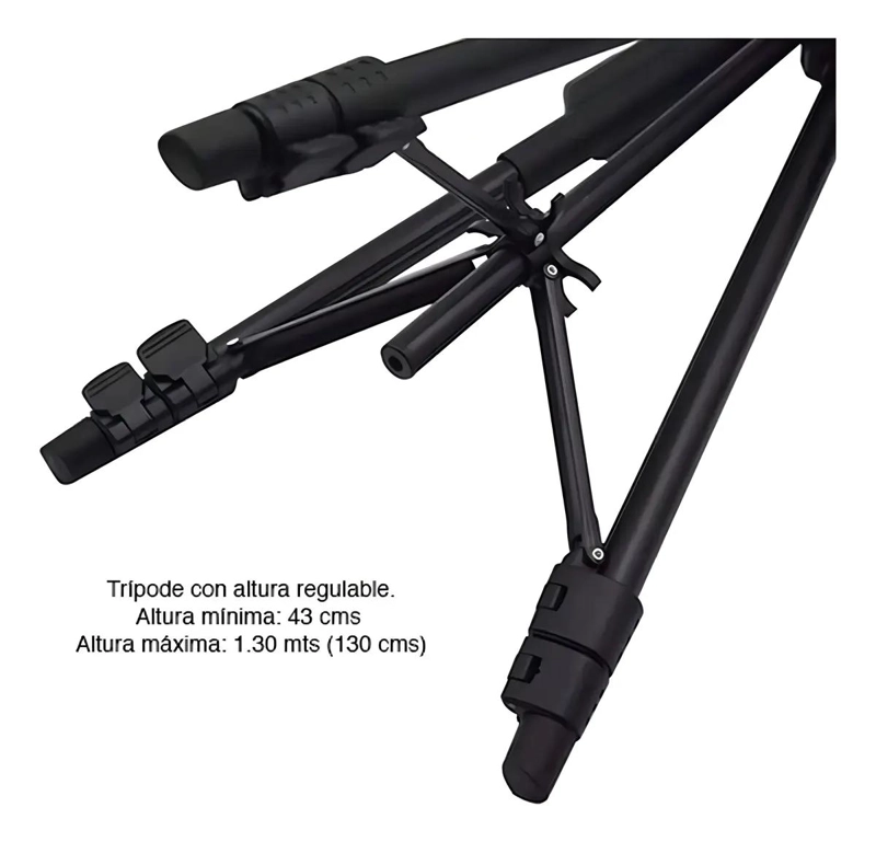 TRIPODE PROFESIONAL CON BLUETOOTH PARA CELULAR Y CAMARA - 5