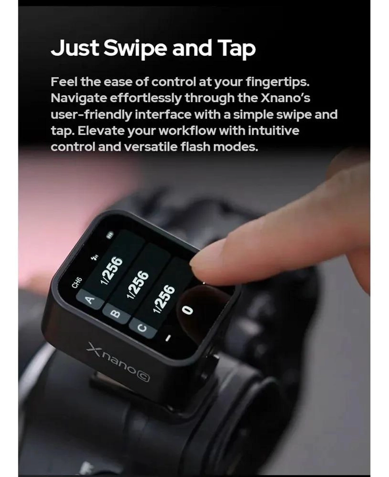 DISPARADOR FLASH TOUCHSCREEN TTL PARA FUJIFILM - 2