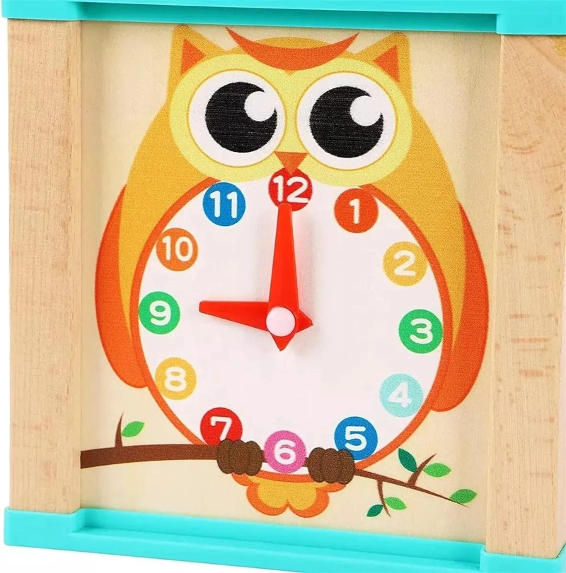 CUBO DIDACTICO MULTIFUNCIONAL 5 EN 1 PARA NIÑOS - 3
