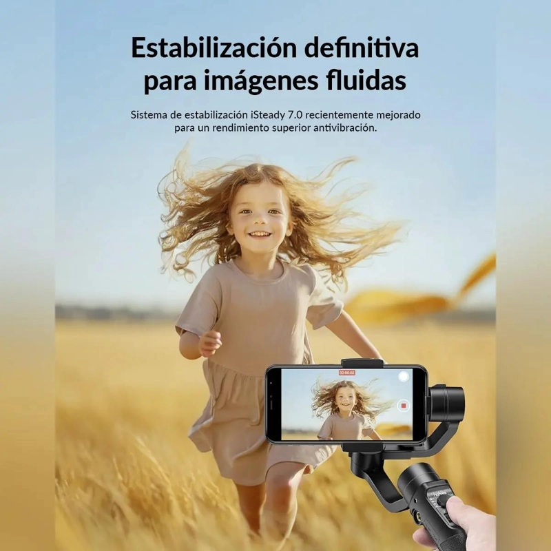 ESTABILIZADOR GIMBAL 3 EJES PARA CELULAR HOHEM MOBILE - 5