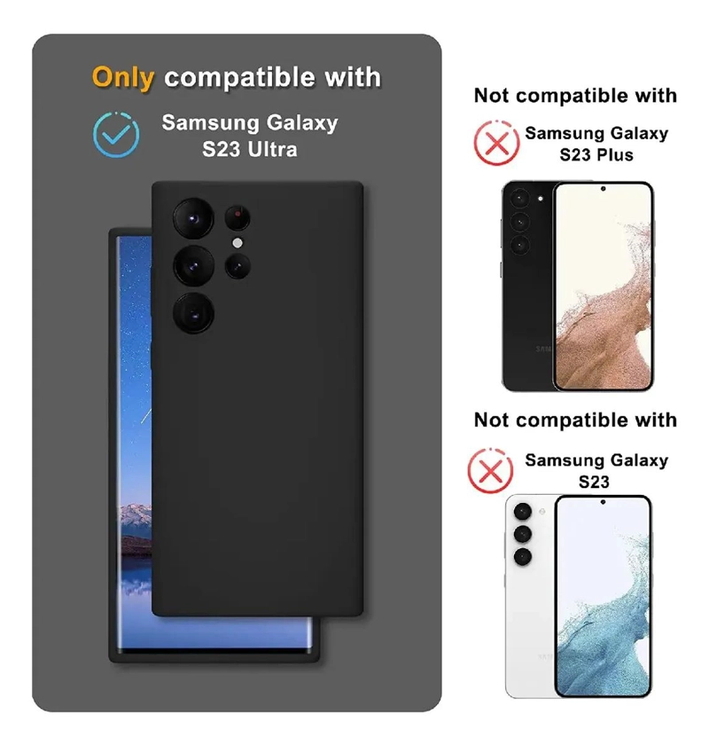 CARCASA SILICONA SLIM PARA SAMSUNG S23 ULTRA - 3