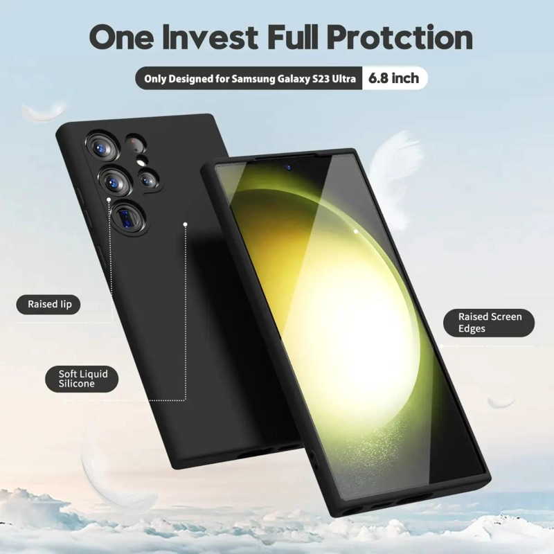 CARCASA SILICONA SLIM PARA SAMSUNG S23 ULTRA - 5