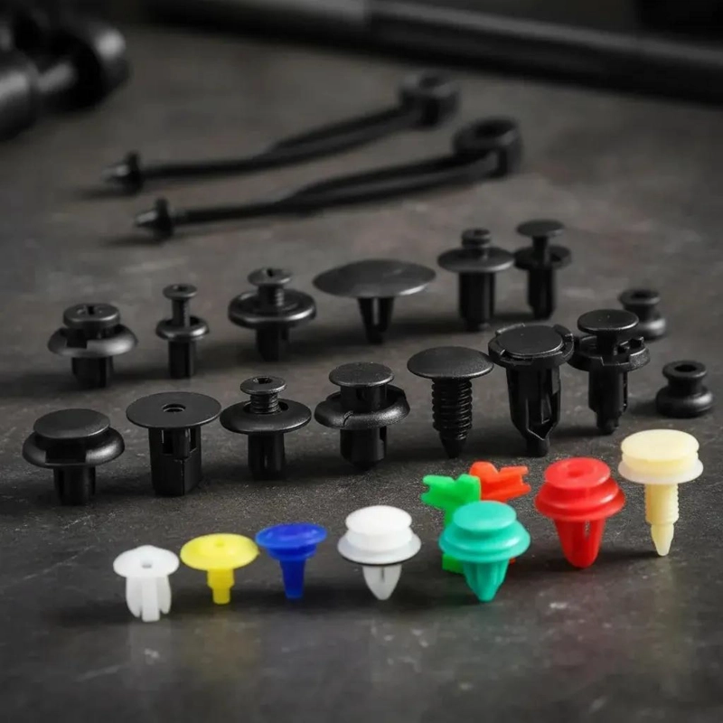 KIT 725 CLIPS DE RETENCION PLASTICO PARA AUTO - 4
